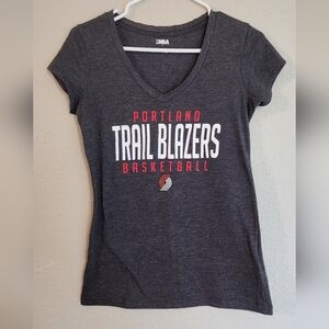 Women's Portland Trailblazers T Shirt Size Small